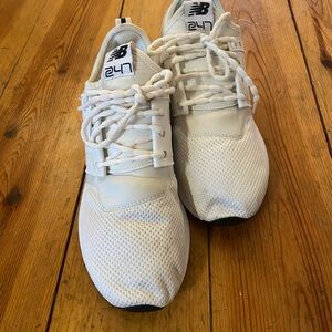 New Balance 247 Classic White Sneakers - Men’s Size 9